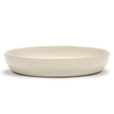 Hoog bord Feast Ottolenghi wit zwarte peper Serax 2