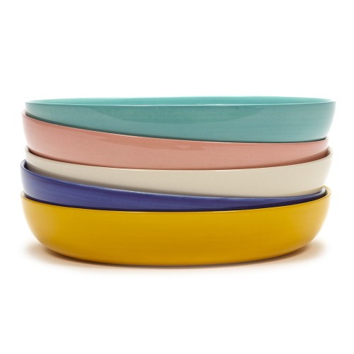 Piatto Alto Festività Ottolenghi pepe blu rosa Serax