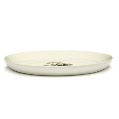 Piatto Festa Ottolenghi carciofo nero bianco S Serax 2