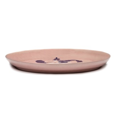 Plato de servir Feast Ottolenghi pimienta azul rosa Serax