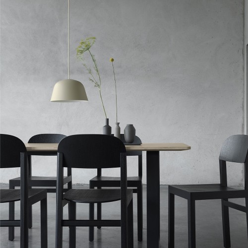 Lámpara colgante Ambit blanco Ø25 cm Muuto