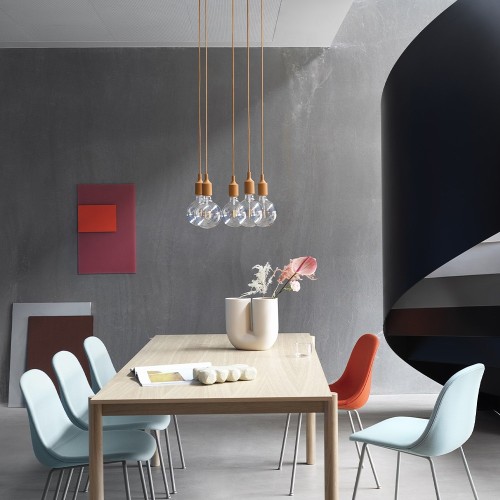 E27 colgante verde claro Muuto