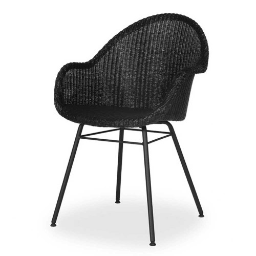 Avril HB dining chair steel A base Vincent Sheppard