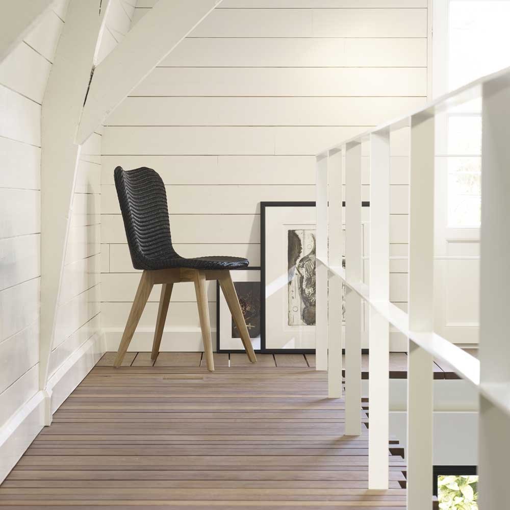 Lily dining chair oak base Vincent Sheppard