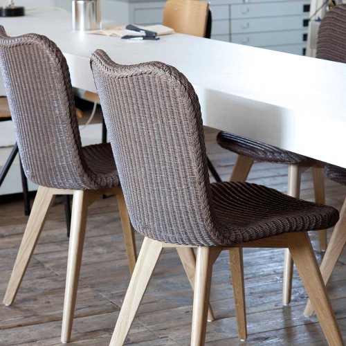 Lily dining chair oak base Vincent Sheppard