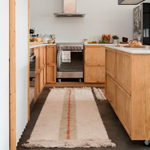 Washable Reversible Duetto Sage Runner Rug Lorena Canals