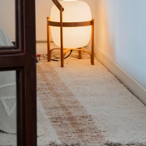 Waschbarer Teppich Wendbarer Duetto Toffee Runner Lorena Canals