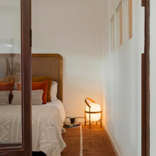 Wasbaar vloerkleed omkeerbaar Duetto Toffee Runner Lorena Canals