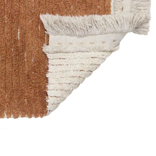 Tappeto lavabile reversibile Duetto Toffee Runner Lorena Canals