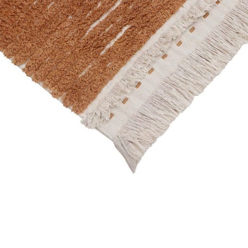 Alfombra lavable Reversible Duetto Toffee Runner Lorena Canals