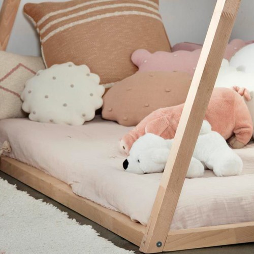 Strickkissen Duetto Powder - Natur Lorena Canals