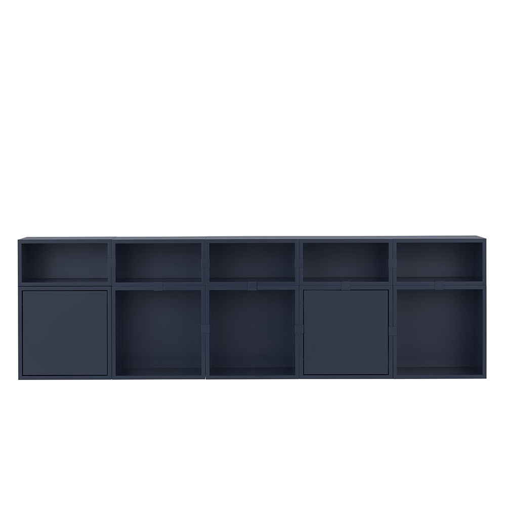 Stacked shelving system configuration 8 version 1 Muuto