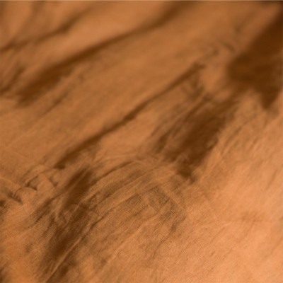 Caramel washed linen duvet cover Gabrielle Paris 2