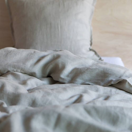 Natural washed linen duvet cover Gabrielle Paris