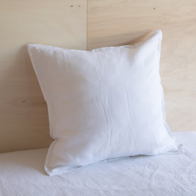 Snow white washed linen pillowcase Gabrielle Paris Gabrielle Paris