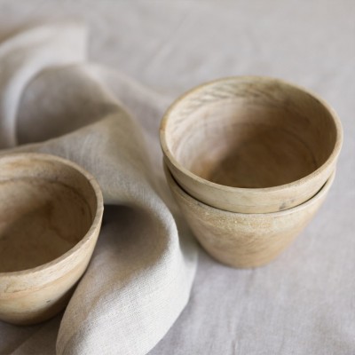 Mantel de lino lavado natural Gabrielle Paris 2