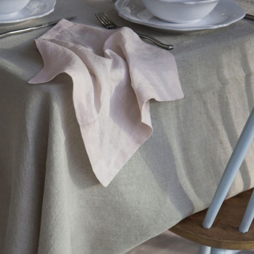 Mantel de lino lavado natural Gabrielle Paris