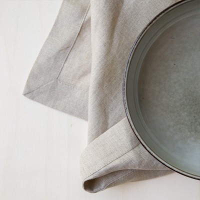 Natuurlijk gewassen linnen servet Gabrielle Paris 2