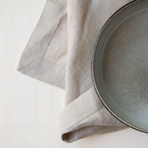 Natural washed linen napkin Gabrielle Paris
