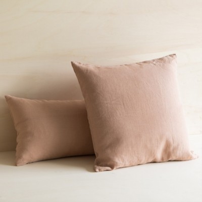 Coussin en lin lavé glaise Gabrielle Paris Gabrielle Paris