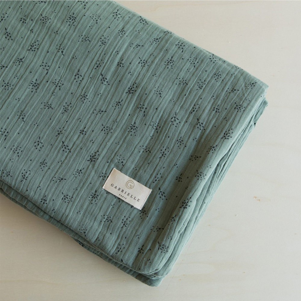 Eucalyptus Sparkle Blanket Gabrielle Paris