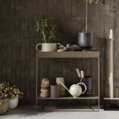 Ferm Living black double plant box 2