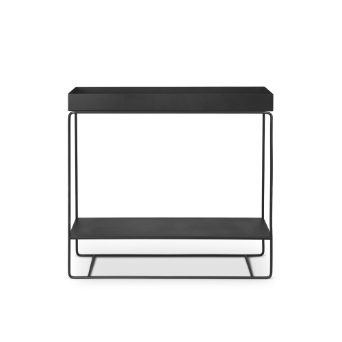 Ferm Living black double plant box