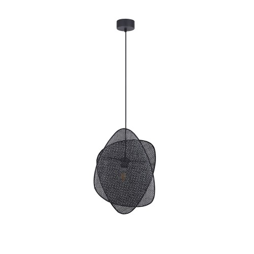 Screen cannage black pendant light S Market Set