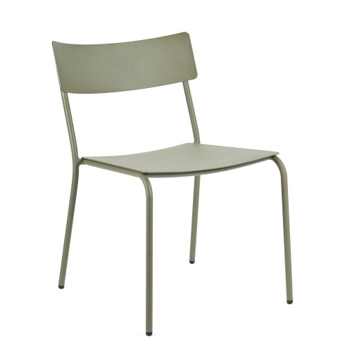 August chair eucalyptus green Serax
