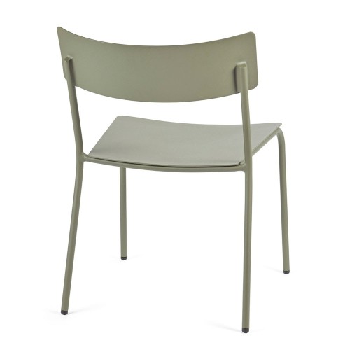 August chair eucalyptus green Serax