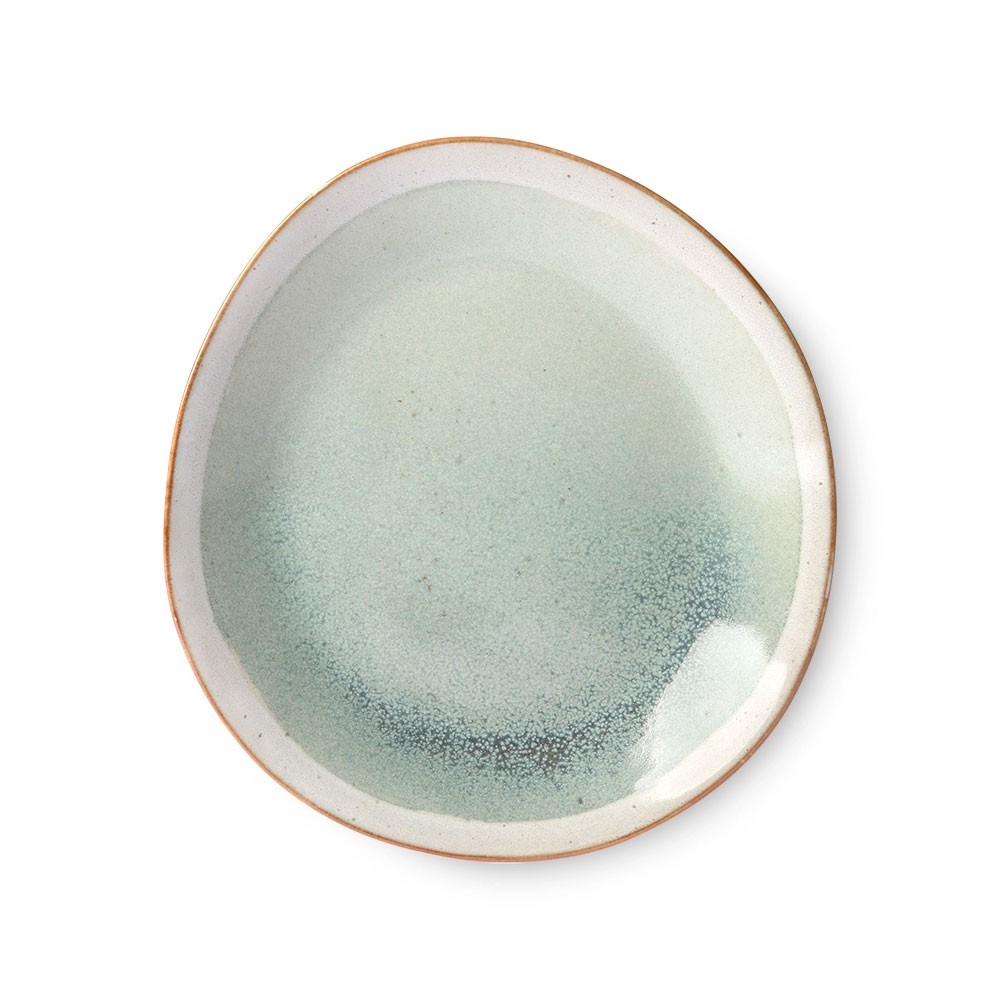 Ceramic 70's side plate mist Ø22 cm (set of 6) HKliving