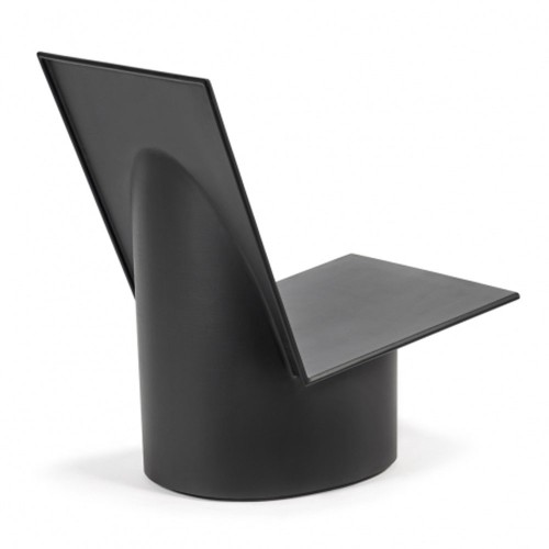 Chaise basse Valérie métal noir Serax