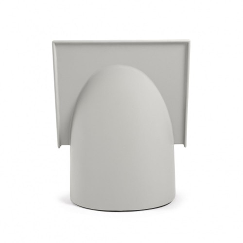 Silla baja de metal gris Valérie Serax