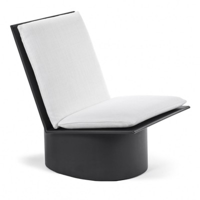 Cojín de exterior para silla baja Valérie blanco Serax 2