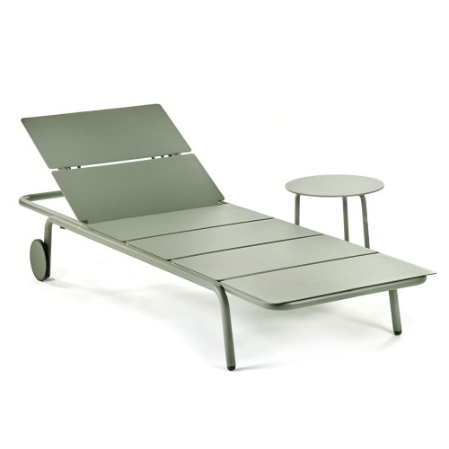 Deckchair August eucalyptus green Serax