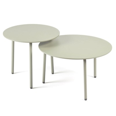 August side table eucalyptus green L Serax 2