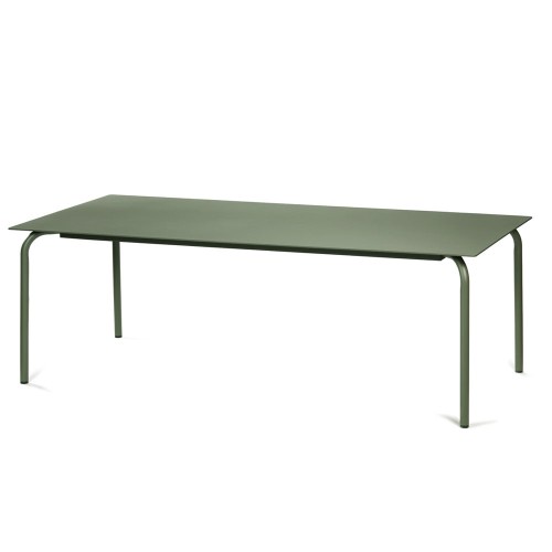 Mesa de comedor August M verde eucalipto Serax