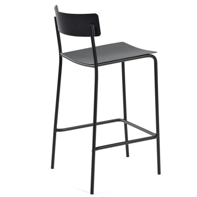 August bar stool black Serax 2