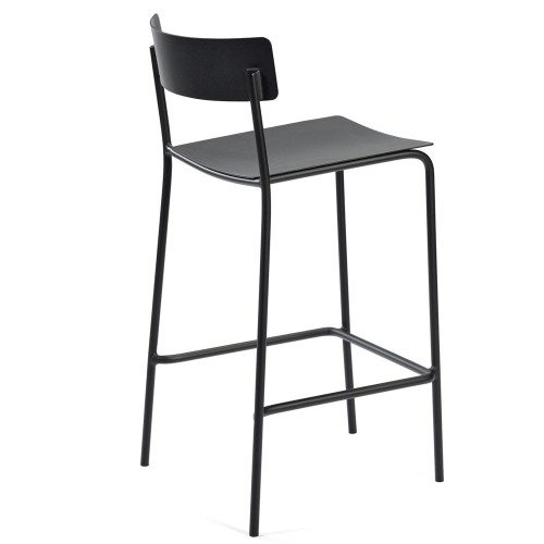August bar stool black Serax