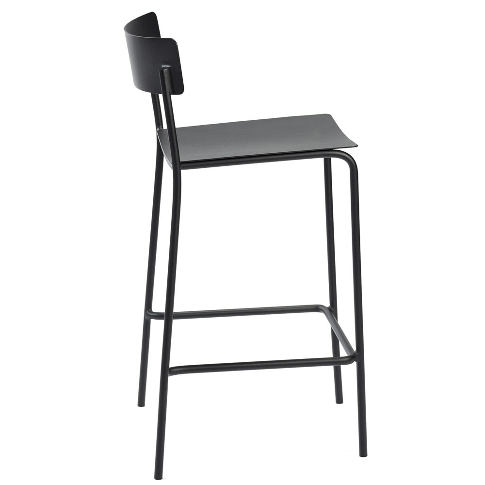 August bar stool black Serax