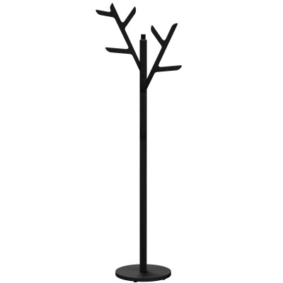 Ambroise coat rack on black stained oak legs Hartô Hartô