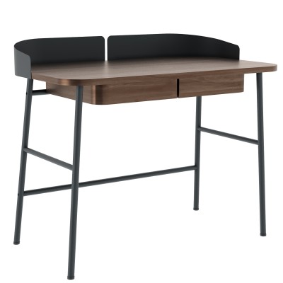 Desk Victor walnut & slate gray Hartô Hartô