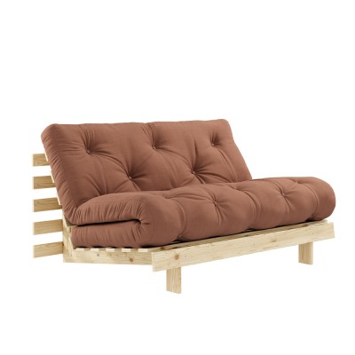 Sofa Bed 2 Seater Roots 759 Clay Brown