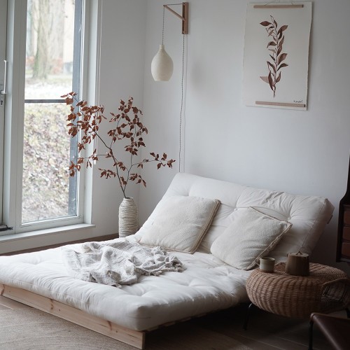 Divano letto a 2 posti Roots 759 Clay Brown Karup Design