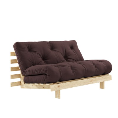 2-seater sofa bed Roots 715 Brown
