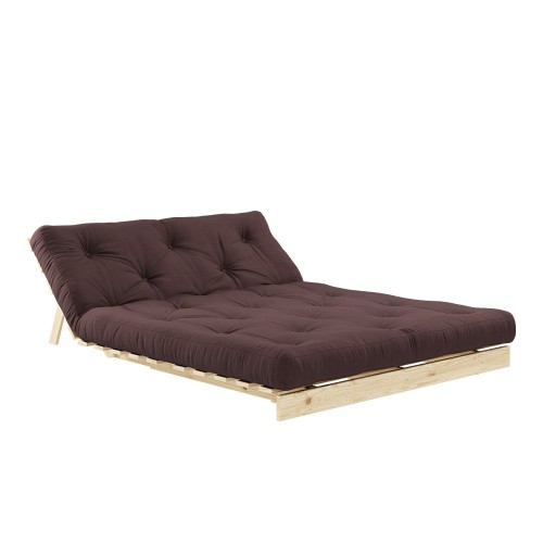 Divano letto a 2 posti Roots 715 Brown Karup Design