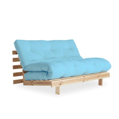 Sofá cama de 2 plazas Roots 744 Azul Claro Karup Design