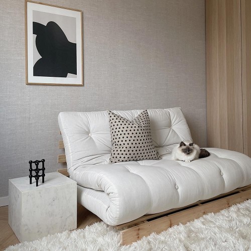 Sofa bed 2 places Roots 747 Beige Karup Design