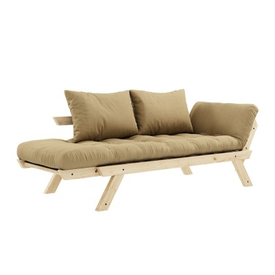 Canapé lit 1 place Bebop 758 Wheat Beige Karup Design 2