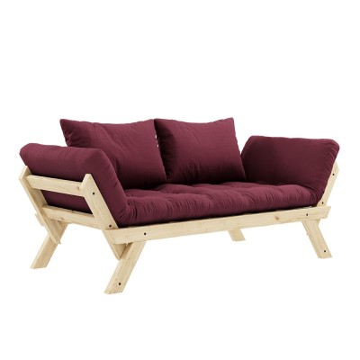 Sofa bed 1 place Bebop 710 Bordeaux Karup Design